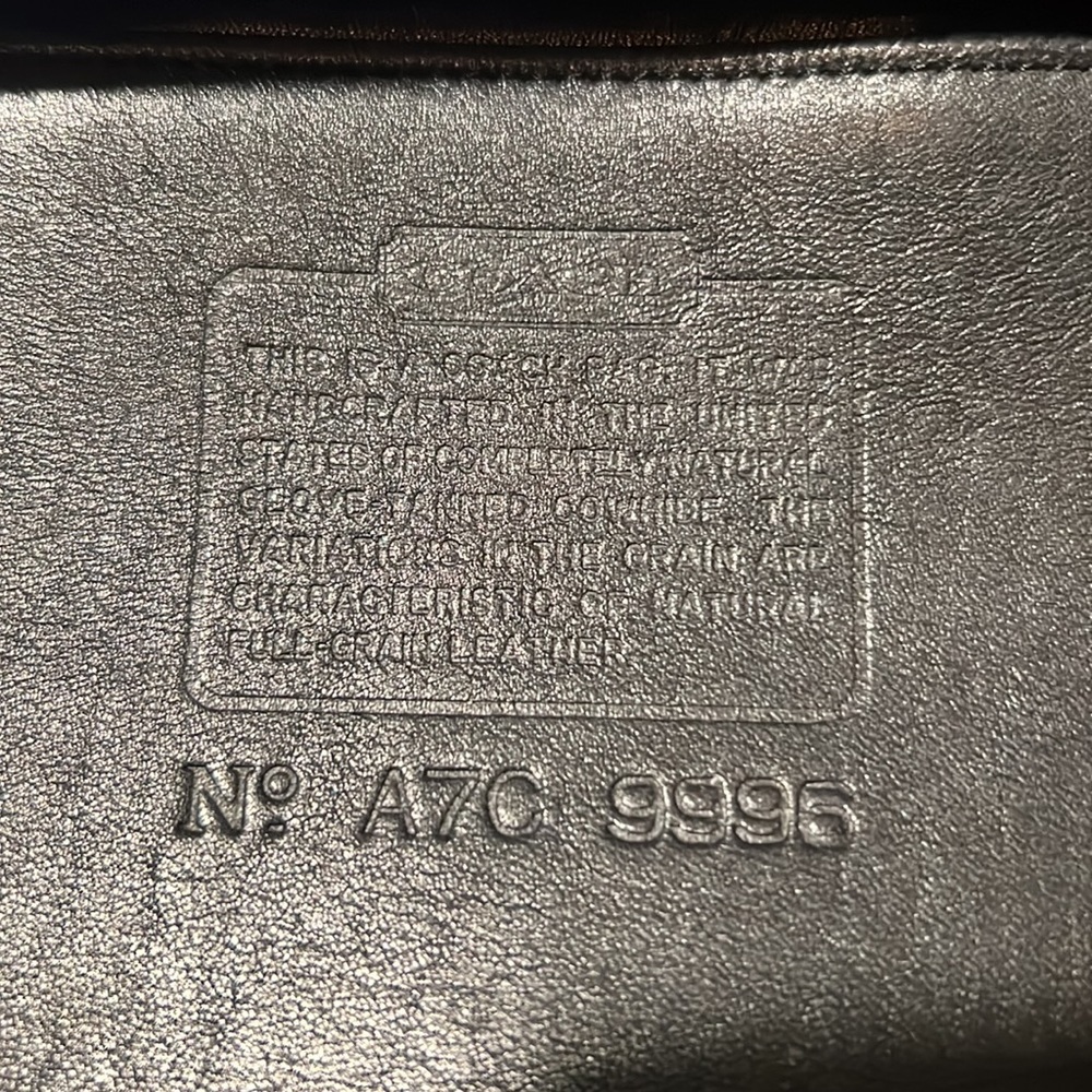 COACH Vintage Framed Pouch Shoulder Bag - Picture 10 of 13